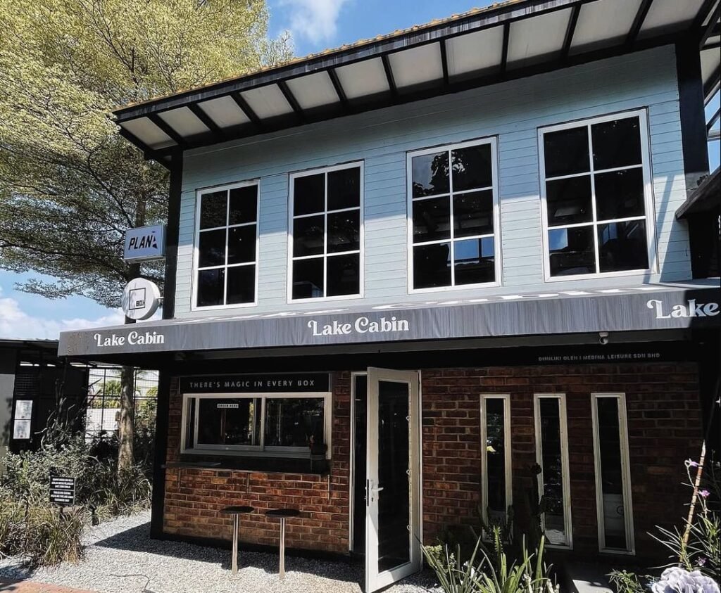 lake cabin at pit stop