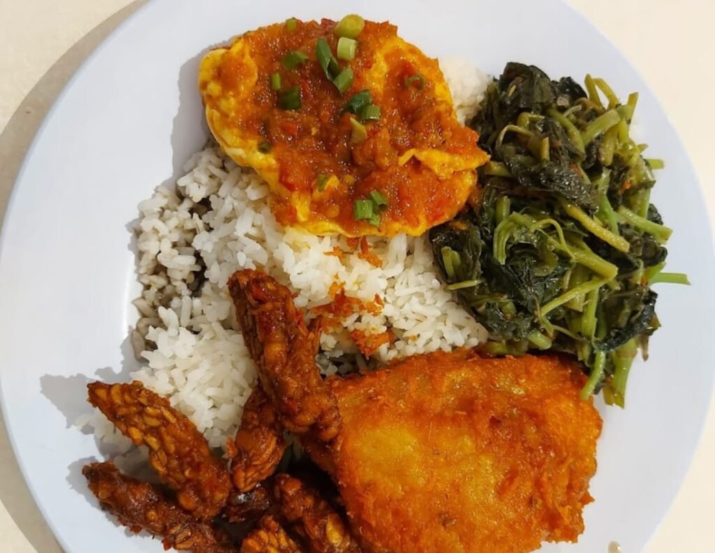 nasi campur medan selera lotus sungai dua